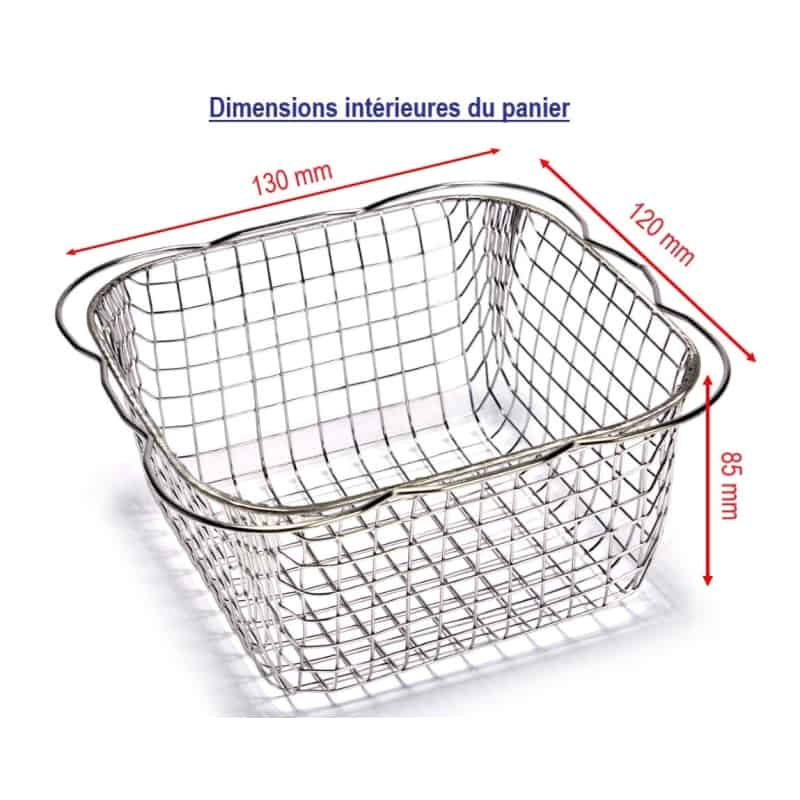 Cuve de nettoyage ultrason 2 L 40 KHZ 100 W 230 V 150mmx100mmx137mm  UT8021/EUK